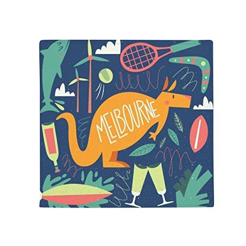 DIYthinker Planta Pet Square Alfombra de su casa Puerta de la Cocina 80cm Regalo Melbourne Australia Canguro Tenis Surf Antideslizante 80 X 80cm DIYthinker Planta Pet Square Alfombra de su casa Puerta de la Cocina 80cm Regalo Melbourne Australia Canguro Tenis Surf Antideslizante 80 X 80cm