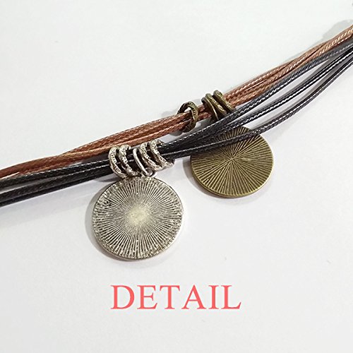 DIYthinker Popular Chino Online Broma Tan Triste Ornamentos Pulsera Brazalete Cuerda Sandwich