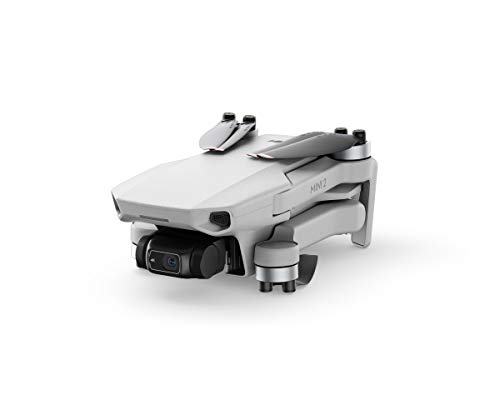 DJI Mini 2 Combo - Ligero y Plegable Drone, 3 Ejes Gimbal con Cámara 4K, Foto 12 MP, 3 Baterías, Centro de Carga, OcuSync 2.0 HD Transmisión de Vídeo, Mavic Mini, Sin Tarjeta, Sin Care Refresh