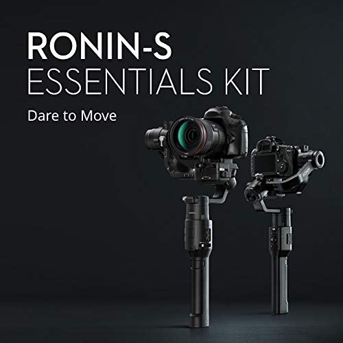 DJI Ronin-S - Kit Básico, Velocidades de Hasta 75 km/h, Duración de la Batería de 12 Horas, Capacidad Probada de Carga 3.6 kg, Estabilización Superior a 3 Ejes, Negro