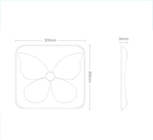DJY-JY Báscula Inteligente de Peso Que Adelgaza Escala precisa del Equilibrio electrónico Home Escala de medición de Peso for Adultos Medición