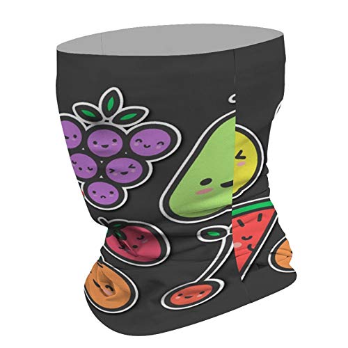 DKE&YMQ Pañuelo multifuncional unisex con patrón elástico, transpirable, con resistencia a los rayos UV, produce alimentos naturales, nutrición vegana, ilustración vegetal DKE&YMQ Pañuelo multifuncional unisex con patrón elástico, transpirable, con resistencia a los rayos UV, produce alimentos naturales, nutrición vegana, ilustración vegetal