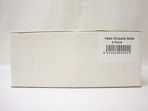 Dkristal Chiquito Vaso, Cristal, 250ML, 6 Unidades Dkristal Chiquito Vaso, Cristal, 250ML, 6 Unidades