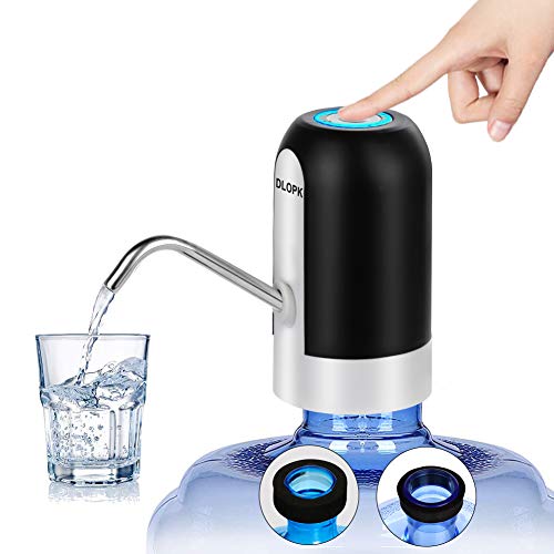 DLOPK Dispensador de Bomba de Agua Distribuidor de Carga USB, extraíble y Conveniente para Usar en Agua embotellada DLOPK Dispensador de Bomba de Agua Distribuidor de Carga USB, extraíble y Conveniente para Usar en Agua embotellada