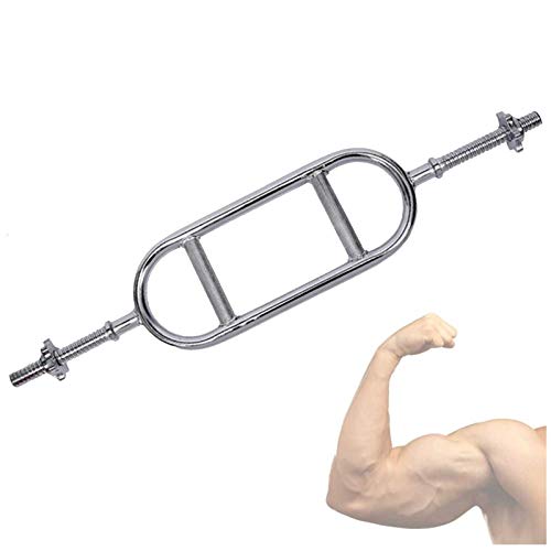 DMF Products Clip De Bloqueo Mancuernas Doble Resorte con La Palabra Olímpica De La Palabra, Barra Mancuerna Acero Macizo, Adecuado para El Entrenamiento De Fuerza para Bíceps Y Tríceps (Color : A)