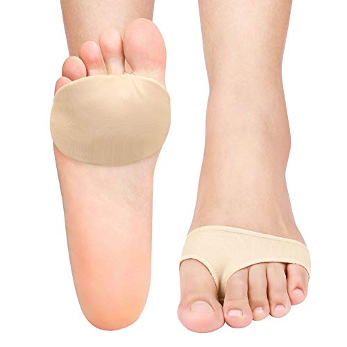 DOACT Almohadillas metatarsianas para mujeres y hombres, Almohadillas acolchadas de bola de pie, Plantillas de apoyo para el antepié para el neuroma de Morton, Callo, Metatarsalgie, Dolor