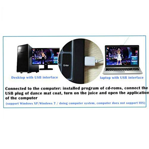 Doble Danza Tapete, Antideslizante Bailarina Paso Almohadillas Sense Juego Con Inalámbrico Receptor & Mando a Distancia, Running Yoga Juego Manta Esterilla Cumpleaños Navidad Regalos para Niños Niña Doble Danza Tapete, Antideslizante Bailarina Paso Almohadillas Sense Juego Con Inalámbrico Receptor & Mando a Distancia, Running Yoga Juego Manta Esterilla Cumpleaños Navidad Regalos para Niños Niña