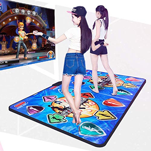 Doble Danza Tapete, Antideslizante Bailarina Paso Almohadillas Sense Juego Con Inalámbrico Receptor & Mando a Distancia, Running Yoga Juego Manta Esterilla Cumpleaños Navidad Regalos para Niños Niña Doble Danza Tapete, Antideslizante Bailarina Paso Almohadillas Sense Juego Con Inalámbrico Receptor & Mando a Distancia, Running Yoga Juego Manta Esterilla Cumpleaños Navidad Regalos para Niños Niña