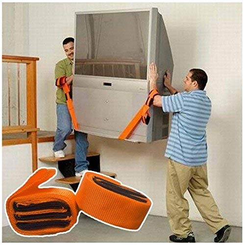 DOBO Correa para elevación de Cargas Pesadas, 2 Unidades, Naranja/Negro DOBO Correa para elevación de Cargas Pesadas, 2 Unidades, Naranja/Negro