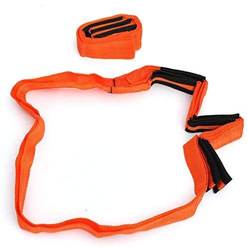 DOBO Correa para elevación de Cargas Pesadas, 2 Unidades, Naranja/Negro DOBO Correa para elevación de Cargas Pesadas, 2 Unidades, Naranja/Negro