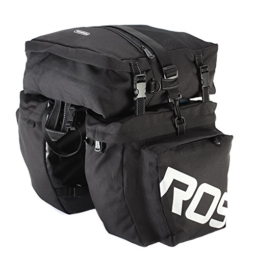 Docooler 3 en 1 multifunción Carretera MTB Bicicleta de montaña Bolsa Bicicleta alforja Asiento Trasero Maletero Bolsa Docooler 3 en 1 multifunción Carretera MTB Bicicleta de montaña Bolsa Bicicleta alforja Asiento Trasero Maletero Bolsa
