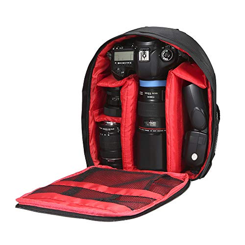 Docooler Mochila Fotografía, Mochila para Cámara Reflex Bolsa Cámara Impermeable y Multifunción para Cámara Digital DSLR, Lente, Trípode y Accesorios Docooler Mochila Fotografía, Mochila para Cámara Reflex Bolsa Cámara Impermeable y Multifunción para Cámara Digital DSLR, Lente, Trípode y Accesorios