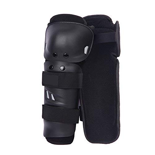 Docooler - Par de rodilleras para moto racing, protectores de rodilla con panles y cintas Docooler - Par de rodilleras para moto racing, protectores de rodilla con panles y cintas