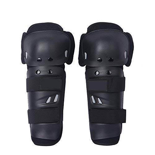 Docooler - Par de rodilleras para moto racing, protectores de rodilla con panles y cintas Docooler - Par de rodilleras para moto racing, protectores de rodilla con panles y cintas