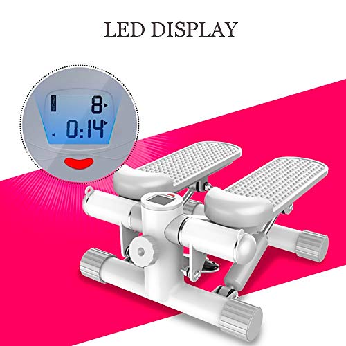 DODOBD Máquina de Step Swing Stepper, Mini Stepper Fitness Stepper Aparato de Entrenamiento Stepper con Resistencia Regulable y Consola Inalámbrica - 43X33X21CM DODOBD Máquina de Step Swing Stepper, Mini Stepper Fitness Stepper Aparato de Entrenamiento Stepper con Resistencia Regulable y Consola Inalámbrica - 43X33X21CM
