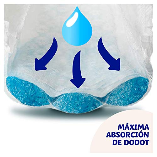 Dodot Sensitive Pañales Talla 2, 4-8 kg, 240 Pañales