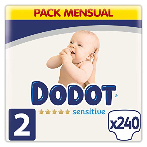 Dodot Sensitive Pañales Talla 2, 4-8 kg, 240 Pañales Dodot Sensitive Pañales Talla 2, 4-8 kg, 240 Pañales