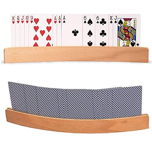 Does not apply Soporte para Juego de Cartas, 2 Piezas Soporte para Naipes,Soporte para Juego de Cartas, Poker Rack Juego de Cartas Titular,Titular de la Tarjeta de Juego para niños, Adultos, Personas