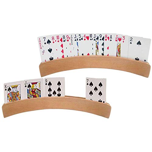 Does not apply Soporte para Juego de Cartas, 2 Piezas Soporte para Naipes,Soporte para Juego de Cartas, Poker Rack Juego de Cartas Titular,Titular de la Tarjeta de Juego para niños, Adultos, Personas