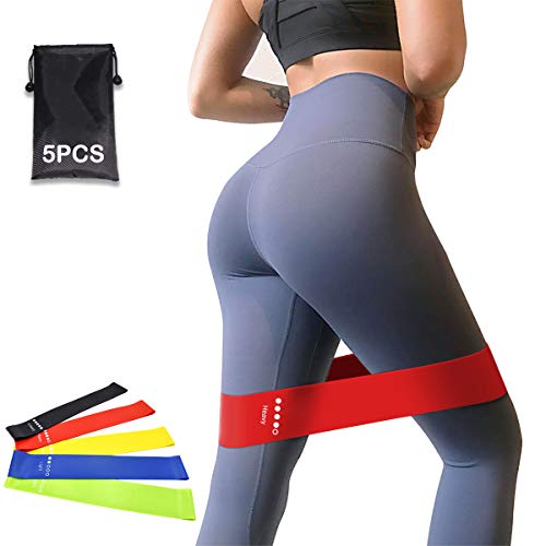 DoGeek Bandas Elasticas Fitness/Cintas Elásticas de Resistencia con eBook y Bolsa, Set de 5 Bandas Elástica para Entrenamiento de Resistencia, Gimnasio en Casa, Yoga, Pilates, Fisioterapia DoGeek Bandas Elasticas Fitness/Cintas Elásticas de Resistencia con eBook y Bolsa, Set de 5 Bandas Elástica para Entrenamiento de Resistencia, Gimnasio en Casa, Yoga, Pilates, Fisioterapia
