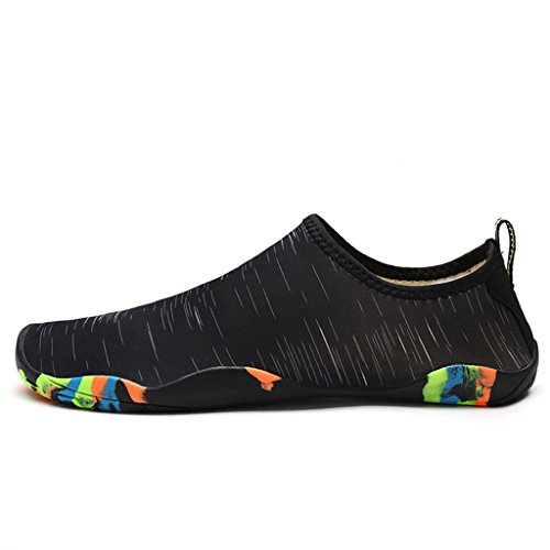 DoGeek Escarpines Antideslizante Zapato de Agua Zapatos de Playa Escarpines Calzado de Playa Surf