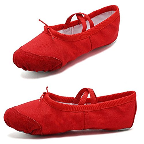 DoGeek Transpirable Zapatos de Ballet Zapatillas de Ballet de Danza Baile para Niña DoGeek Transpirable Zapatos de Ballet Zapatillas de Ballet de Danza Baile para Niña