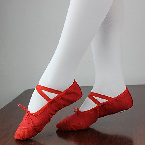 DoGeek Transpirable Zapatos de Ballet Zapatillas de Ballet de Danza Baile para Niña DoGeek Transpirable Zapatos de Ballet Zapatillas de Ballet de Danza Baile para Niña