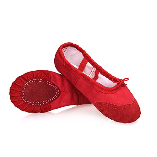 DoGeek Transpirable Zapatos de Ballet Zapatillas de Ballet de Danza Baile para Niña DoGeek Transpirable Zapatos de Ballet Zapatillas de Ballet de Danza Baile para Niña