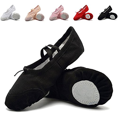 DoGeek Transpirable Zapatos de Ballet Zapatillas de Ballet de Danza Baile para Niña DoGeek Transpirable Zapatos de Ballet Zapatillas de Ballet de Danza Baile para Niña
