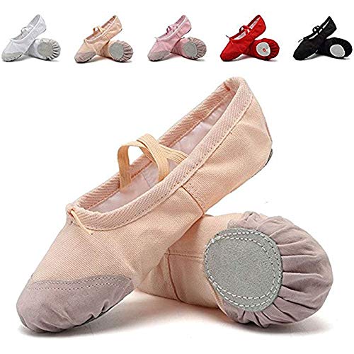 DoGeek Transpirable Zapatos de Ballet Zapatillas de Ballet de Danza Baile para Niña DoGeek Transpirable Zapatos de Ballet Zapatillas de Ballet de Danza Baile para Niña