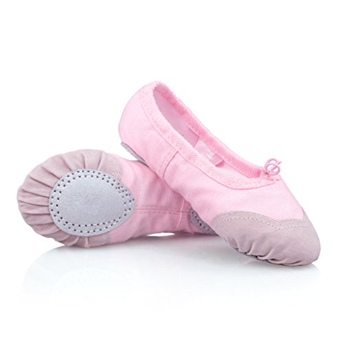 DoGeek Transpirable Zapatos de Ballet Zapatillas de Ballet de Danza Baile para Niña DoGeek Transpirable Zapatos de Ballet Zapatillas de Ballet de Danza Baile para Niña