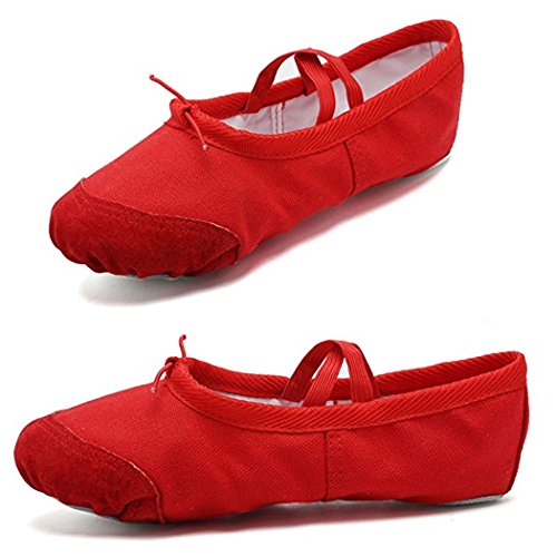 DoGeek Transpirable Zapatos de Ballet Zapatillas de Ballet de Danza Baile para Niña