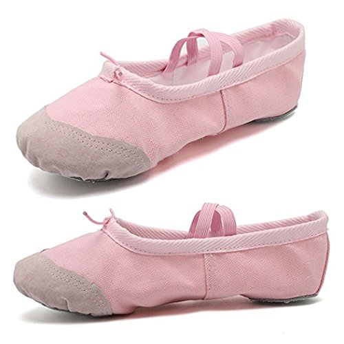 DoGeek Transpirable Zapatos de Ballet Zapatillas de Ballet de Danza Baile para Niña