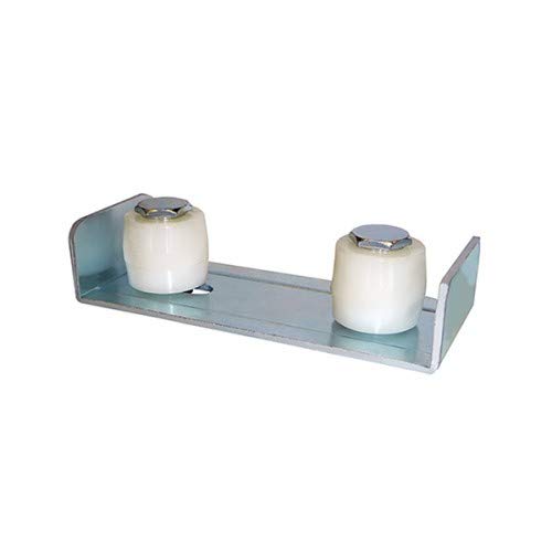 DOJA Industrial | Guia de Piso Ajustable Puerta Corredera | 2 Ruedas | Soporte para Puertas Deslizantes con Cojinetes de Nylon | Portón Electrico Automatico, Puertas Correderas, Granero DOJA Industrial | Guia de Piso Ajustable Puerta Corredera | 2 Ruedas | Soporte para Puertas Deslizantes con Cojinetes de Nylon | Portón Electrico Automatico, Puertas Correderas, Granero