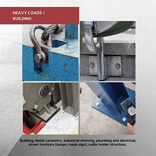 DOJA Industrial | Tacos Anclaje Metalico de Expansion | M8-10 | PACK 25 | Tacos hormigon, pared, chapas metalicas | Espiches de pared, Tornillo expansivo, Espirros anclaje, Tornillos inviolables DOJA Industrial | Tacos Anclaje Metalico de Expansion | M8-10 | PACK 25 | Tacos hormigon, pared, chapas metalicas | Espiches de pared, Tornillo expansivo, Espirros anclaje, Tornillos inviolables