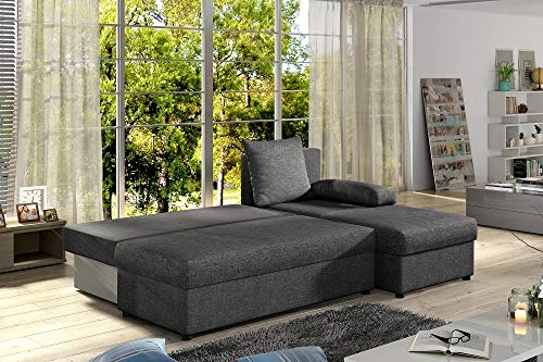 Don Baraton anticrisis.net Sofá Chaise Longue pequeño con Cama – York (Gris) Don Baraton anticrisis.net Sofá Chaise Longue pequeño con Cama – York (Gris)