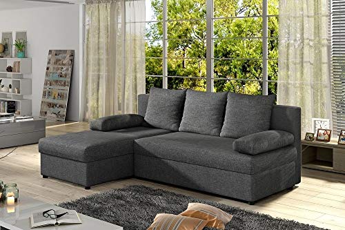 Don Baraton anticrisis.net Sofá Chaise Longue pequeño con Cama – York (Gris) Don Baraton anticrisis.net Sofá Chaise Longue pequeño con Cama – York (Gris)