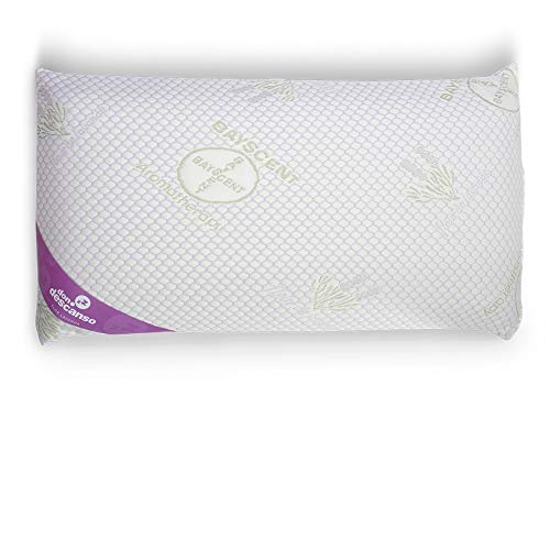 Don Descanso Pack 2 Almohadas Viscoelástica de Copos 70cm, Firmeza Media, Ergonómicas, Adaptables a Cabeza y Cuello, Transpirables, Tejido Strech. Fabricadas en España. Ideal para Dormir de Lado Don Descanso Pack 2 Almohadas Viscoelástica de Copos 70cm, Firmeza Media, Ergonómicas, Adaptables a Cabeza y Cuello, Transpirables, Tejido Strech. Fabricadas en España. Ideal para Dormir de Lado