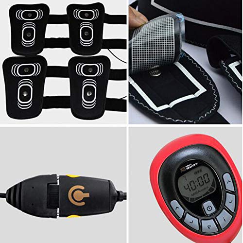 Dongbin Forma de Entrenamiento Muscular del Muslo electroestimulación ccsme Devengo de Carga USB Correa de la Aptitud Abdominal electroestimulación,Negro Dongbin Forma de Entrenamiento Muscular del Muslo electroestimulación ccsme Devengo de Carga USB Correa de la Aptitud Abdominal electroestimulación,Negro