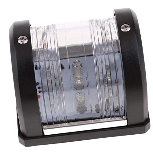 DONGMAO Luz de navegación LED para Barcos a Prueba de Agua 12V 2NM para Remo Marino Kayak Canoa Embarcación de Vela Ligera DONGMAO Luz de navegación LED para Barcos a Prueba de Agua 12V 2NM para Remo Marino Kayak Canoa Embarcación de Vela Ligera