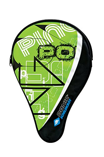 Donic-Schildkröt Funda para Raqueta de Tenis de Mesa Classic, Compartimiento para 3 Pelotas, Multicolor, 818506