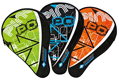 Donic-Schildkröt Funda para Raqueta de Tenis de Mesa Classic, Compartimiento para 3 Pelotas, Multicolor, 818506 Donic-Schildkröt Funda para Raqueta de Tenis de Mesa Classic, Compartimiento para 3 Pelotas, Multicolor, 818506