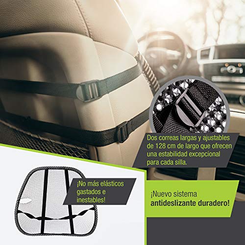 Donnerberg Soporte Lumbar Silla Oficina - Respaldo Lumbar Coche Alivia el Dolor Lumbar - Almohada Lumbar - Calidad Alemana Donnerberg Soporte Lumbar Silla Oficina - Respaldo Lumbar Coche Alivia el Dolor Lumbar - Almohada Lumbar - Calidad Alemana