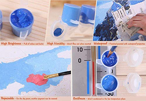 DOORWD Art Pintura por Números Kit DIY Pre-Impreso Lienzo Pintura Al Óleo Niña Ballet para Niños Adultos Decoración de La Pared 40x50 cm( Sin Marco) DOORWD Art Pintura por Números Kit DIY Pre-Impreso Lienzo Pintura Al Óleo Niña Ballet para Niños Adultos Decoración de La Pared 40x50 cm( Sin Marco)