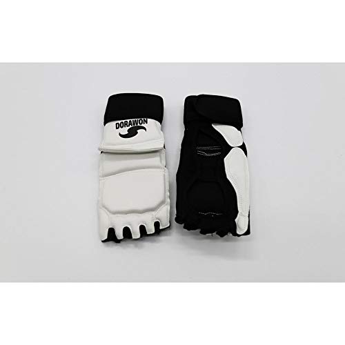 Dorawon, Protector de pie de Taekwondo Seoul Talla S, Blanco Dorawon, Protector de pie de Taekwondo Seoul Talla S, Blanco