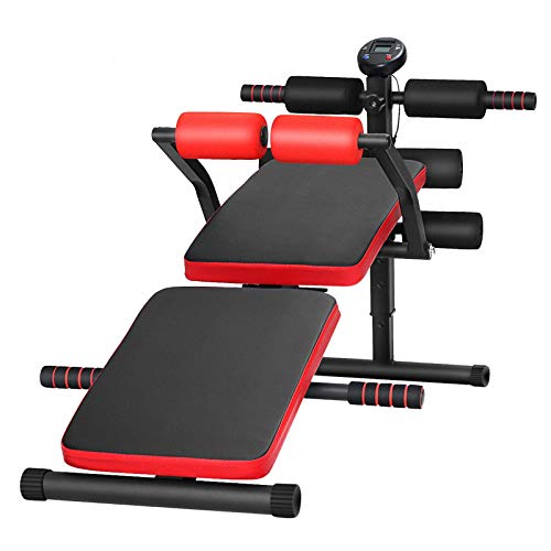 DorisAA Banco De Mancuernas Multifuncional Taburete Plegable Ajustable con Mancuernas De La Máquina del Ejercicio del Músculo Abdominal del Banco Ejercicio Físico DorisAA Banco De Mancuernas Multifuncional Taburete Plegable Ajustable con Mancuernas De La Máquina del Ejercicio del Músculo Abdominal del Banco Ejercicio Físico