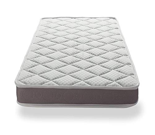 DORMIDEO Colchón Cuna viscoelástico BabyBed - Dos Caras higiénico, Transpirable y Antideslizante DORMIDEO Colchón Cuna viscoelástico BabyBed - Dos Caras higiénico, Transpirable y Antideslizante