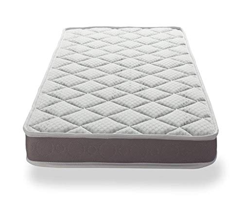 DORMIDEO Colchón Cuna viscoelástico BabyBed - Dos Caras higiénico, Transpirable y Antideslizante