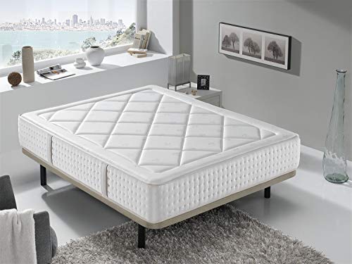 DORMISSIMO Colchon Vega 150X190 – Altura 29 CM – Muelles Ensacados DORMISSIMO Colchon Vega 150X190 – Altura 29 CM – Muelles Ensacados