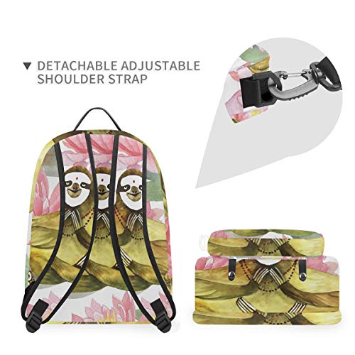 DOSHINE Mochila de Viaje Desmontable, Divertida Mochila de Viaje para Yoga, Acuarela, Escuela, para Hombres y Mujeres, niños y niñas DOSHINE Mochila de Viaje Desmontable, Divertida Mochila de Viaje para Yoga, Acuarela, Escuela, para Hombres y Mujeres, niños y niñas